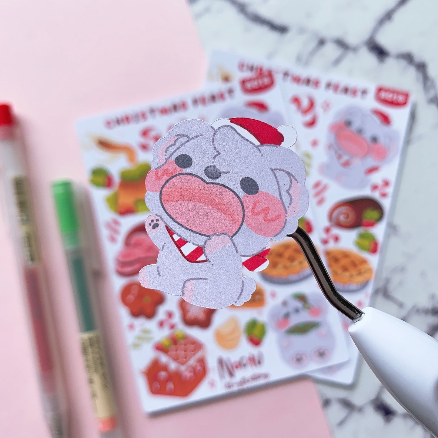 Christmas Feast Sticker Sheet