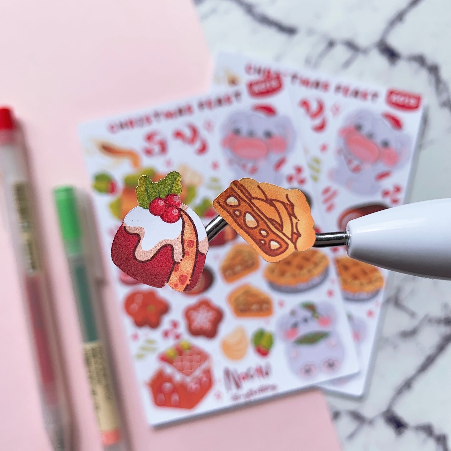 Christmas Feast Sticker Sheet