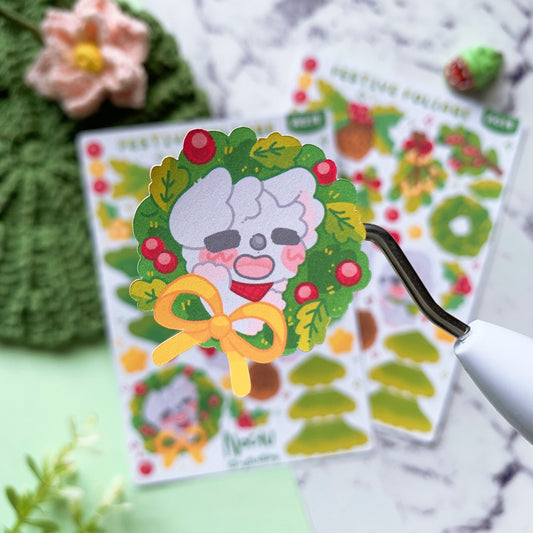 Festive Foliage Sticker Sheet