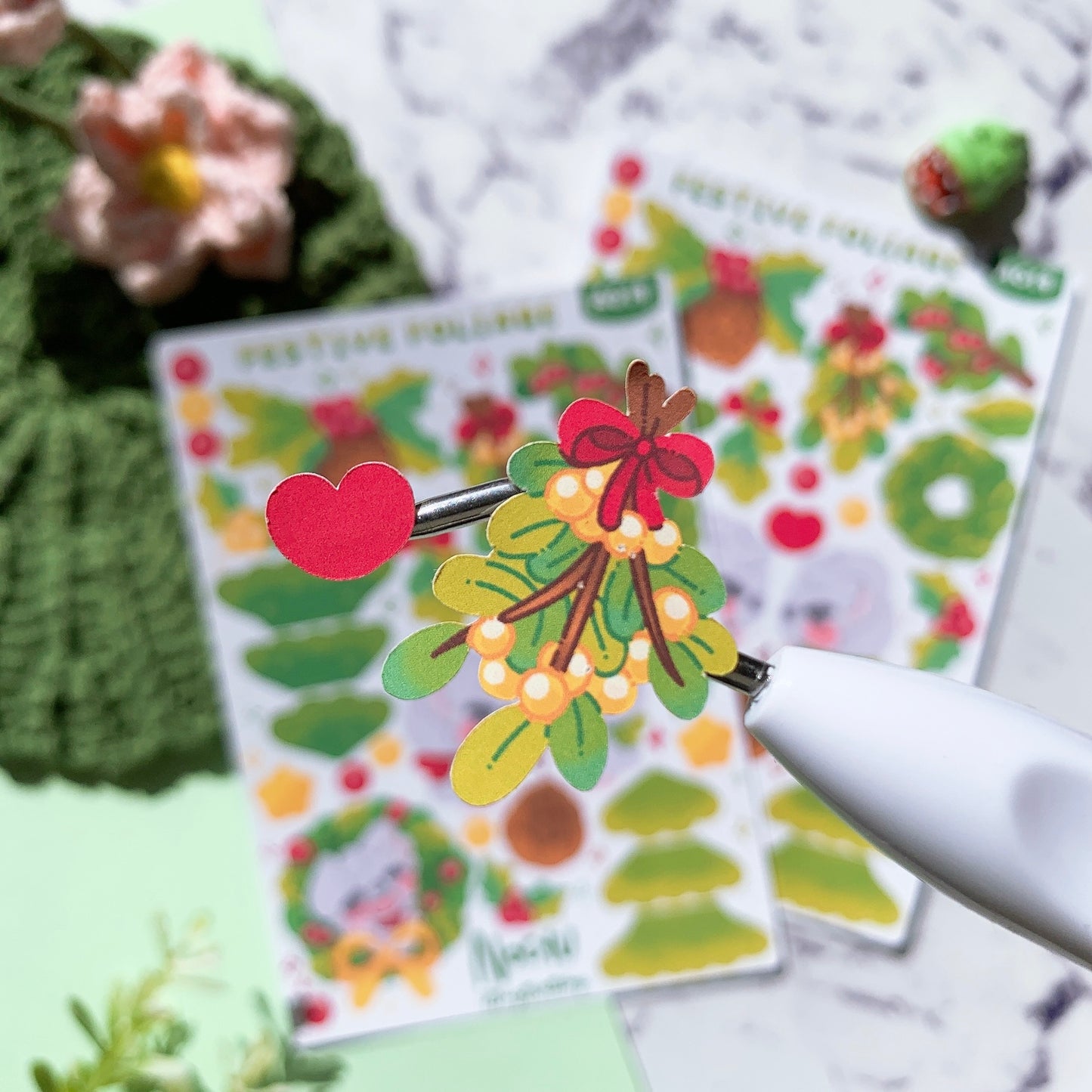 Festive Foliage Sticker Sheet