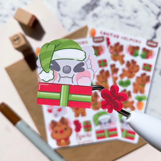 Santas Helpers Sticker Sheet